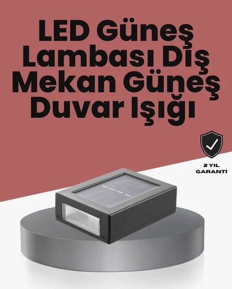 Bahçe Ve Balkon İçin Güneş Enerjili Lamba ürün görseli 1