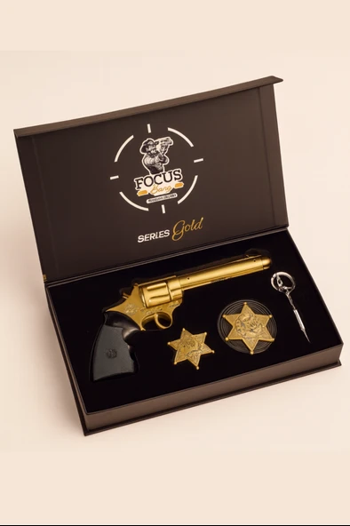 OYUNCAK METAL MANTAR TABANCA SERIES GOLD ürün görseli 1