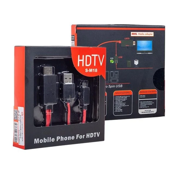 Powermaster Galaxy S3 Şarj-HDMI Kablo - Resim 2
