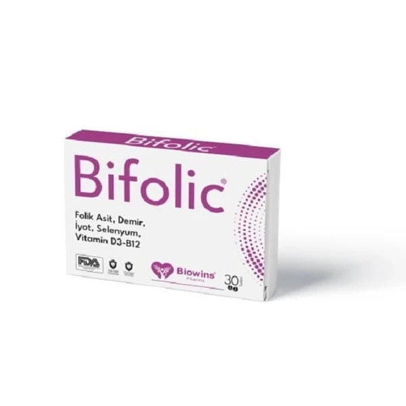 Bifolic 30 Tablet ürün görseli 1