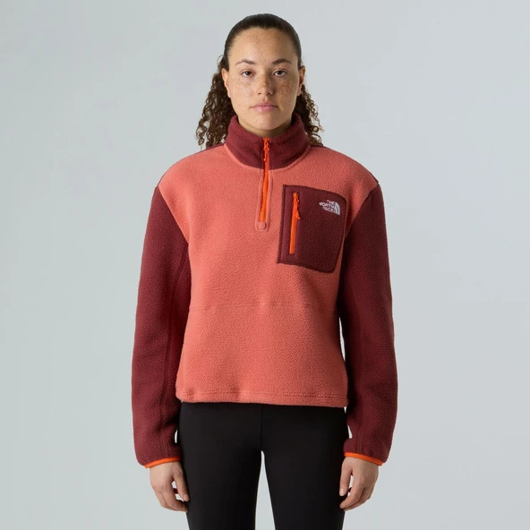 The North Face Kadın Yumiori 1/4 Fermuarlı Polar Ceket NF0A8E89EOW1 ürün görseli 1