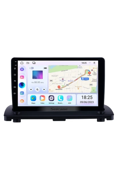 Volvo XC90 Android Multimedya Sistemi (2004-2014) 3 GB RAM, 32 GB Hafıza, 4 Çekirdek, Newfron ürün görseli 1