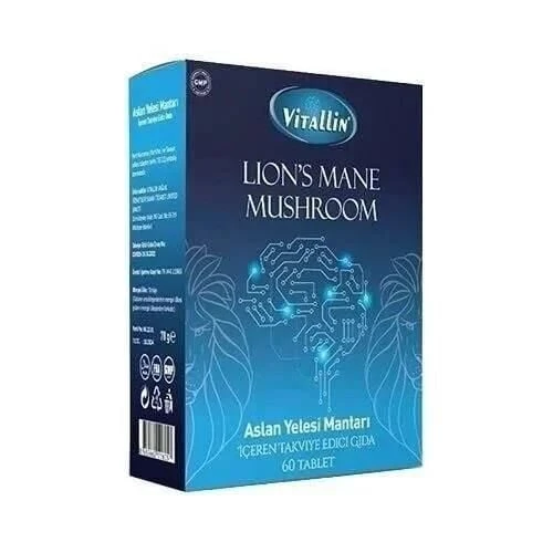 Vitallin Aslan Yelesi 60 Tablet ürün görseli 1