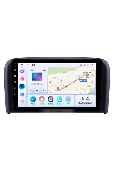 Volvo S80 Android Multimedya Sistemi (2004-2006) 3 GB RAM, 32 GB Hafıza, 4 Çekirdek, Newfron ürün görseli 1