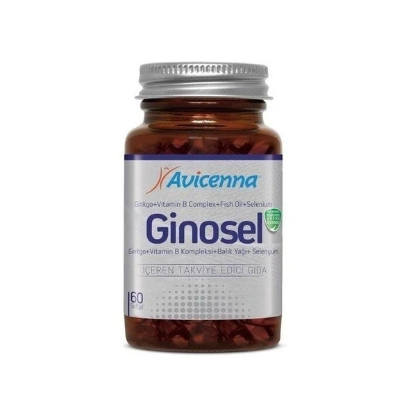 Avicenna Ginosel 60 Softjel Kapsül ürün görseli 1