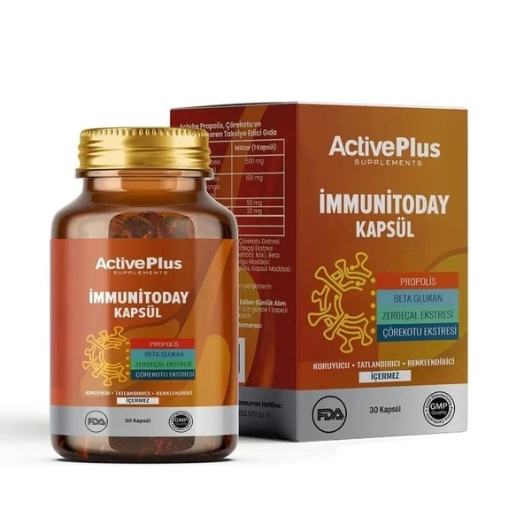 Activeplus IMMUNITODAY 30 Kapsül ürün görseli 1