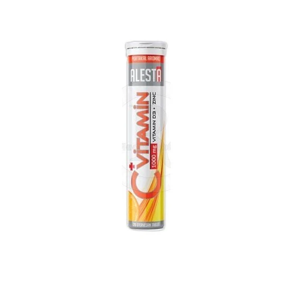Alesta Vitamin C+ 20 Efervesan ürün görseli 1