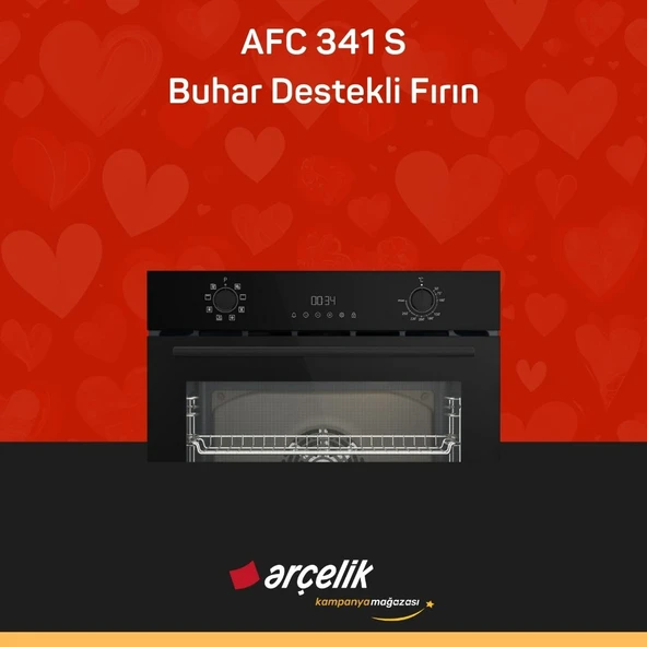 ARÇELİK AFC 341 S Buhar Destekli Fırın - Resim 3