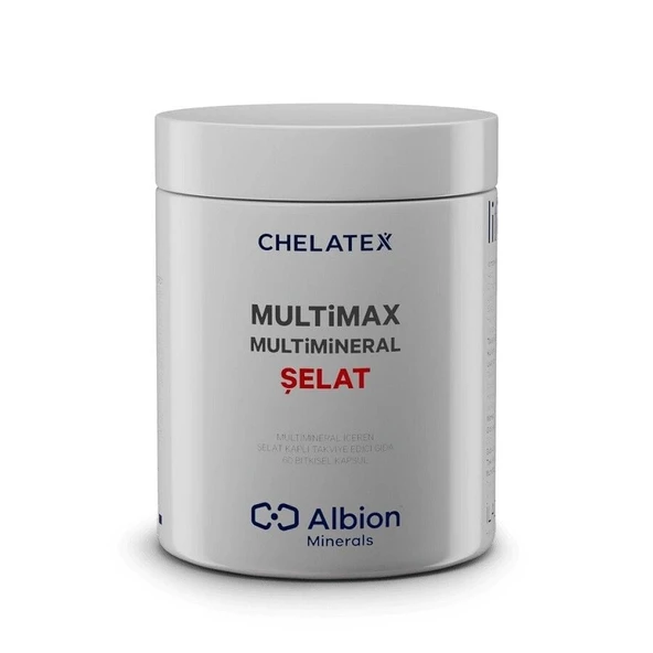 Chelatex Multimax Multimineral Şelat 60 Kapsül ürün görseli 1