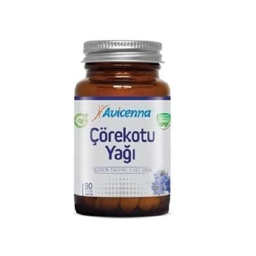 Avicenna Çörek Otu Yağı 1000mg 90 Soft Jel Kapsül ürün görseli 1