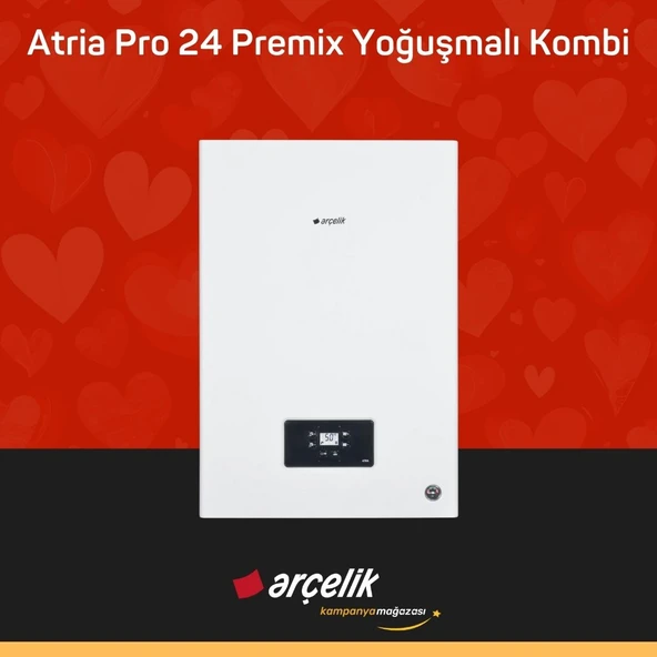ARÇELİK Atria Pro 24 Premix Yoğuşmalı Kombi ürün görseli 1