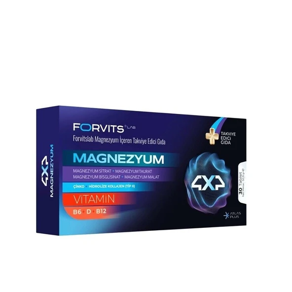 Forvits Lab Magnezyum 30 Tablet ürün görseli 1