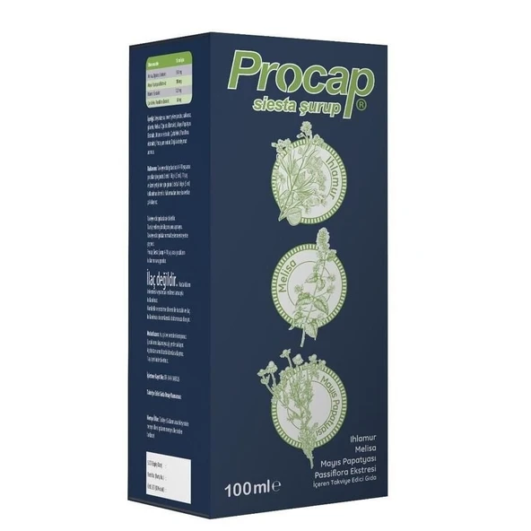 Procap Siesta Şurup 100ml ürün görseli 1
