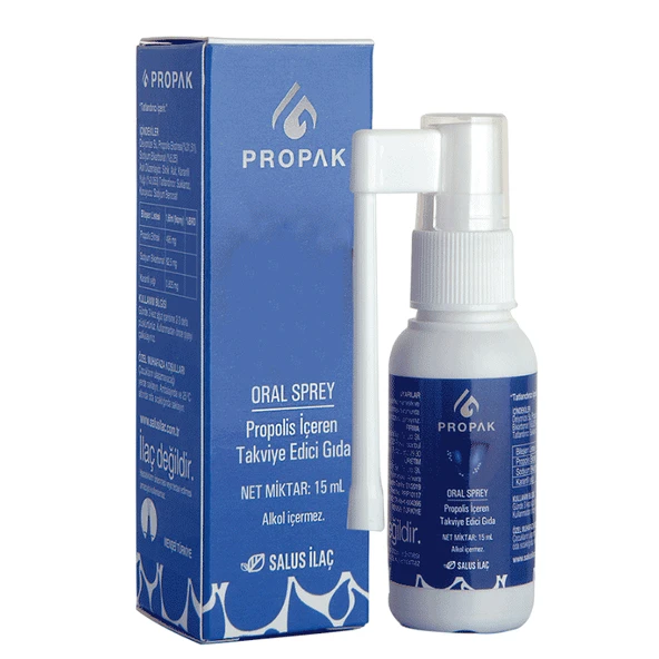 Salus İlaç Propak Propolisli Ağız Bakım Spreyi 15 ml ürün görseli 1