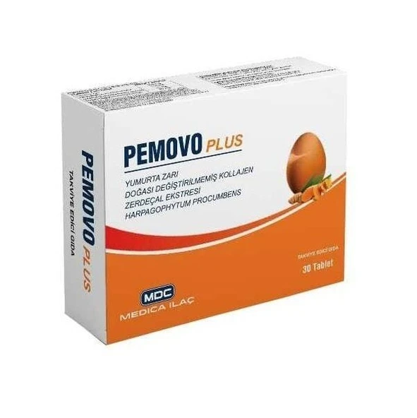 Pemovo Plus Yumurta Kabuğu Zarı 30 Tablet ürün görseli 1