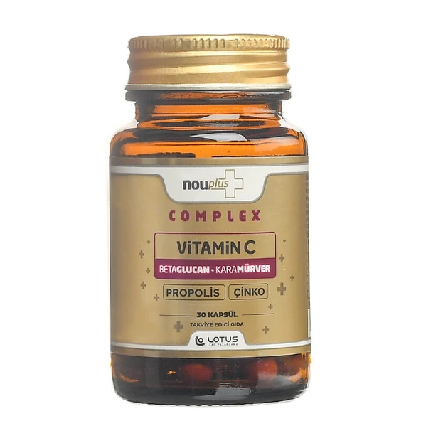 NouPlus Complex Takviye Edici Gıda 30 Kapsül ürün görseli 1