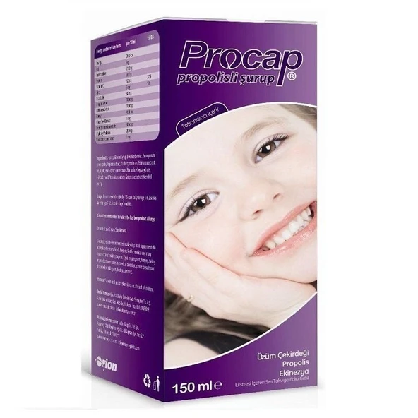 Procap Propolisli Şurup 150ml ürün görseli 1