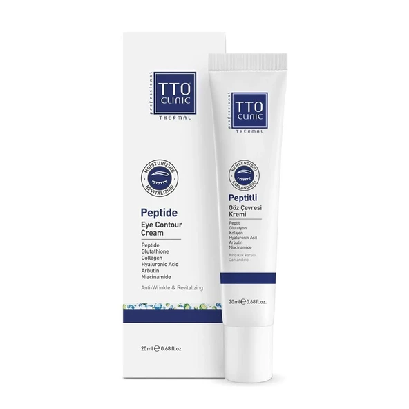 TTO CLINIC Peptitli Göz Çevresi Kremi 20 ml ürün görseli 1