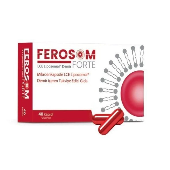 Ferosom Forte Capsule 40 Kapsül ürün görseli 1