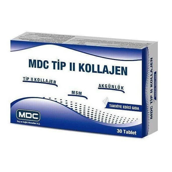 Mdc Tip II Kollajen 30 Tablet ürün görseli 1