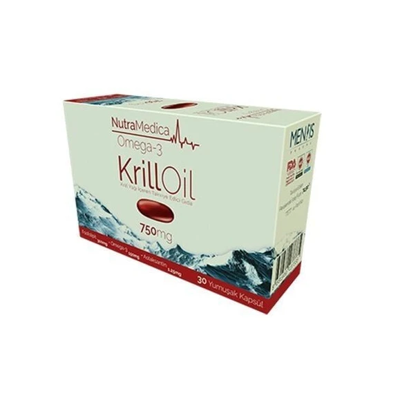 Nutramedica Omega 3 Krill Oil 750 mg 30 Kapsül ürün görseli 1