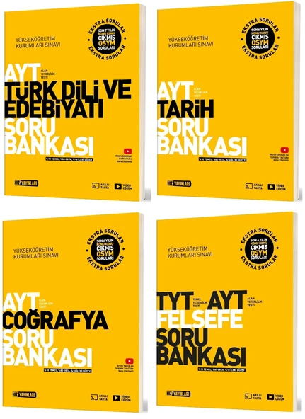 Hız 2025 Ayt Sözel Soru Bankası Seti 4 Kitap ürün görseli 1