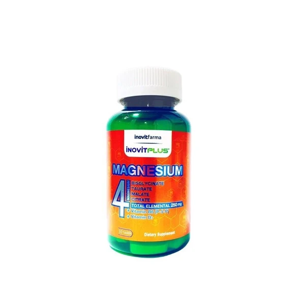 Inovit Plus Magnesium Complex + Vit B6 30 Tablet ürün görseli 1