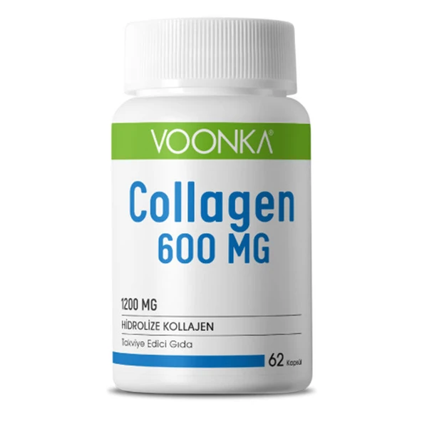 Voonka Collagen İçerikli Takviye Edici Gıda 62 Kapsül ürün görseli 1