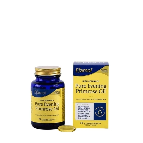 Efamol Evening Primrose Oil 500 Mg 30 Softgel ürün görseli 1
