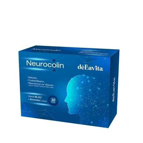 Dellavita Neurocolin Plus 30 Kapsül ürün görseli 1