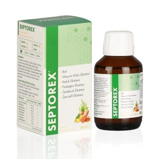 Septorex Bitkisel Şurup 100ml ürün görseli 1