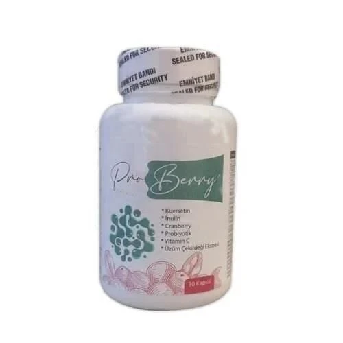Proberry Probiyotik Kuersetin Turna Yemişi 30 Kapsül ürün görseli 1