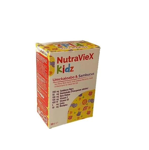 NutraViex Kidz Sambucus Sıvı 50ml ürün görseli 1