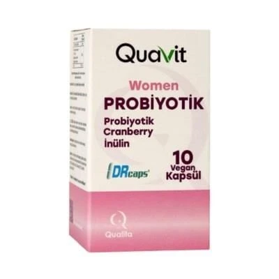 Quavit Women Probiyotik 10 Kapsül ürün görseli 1
