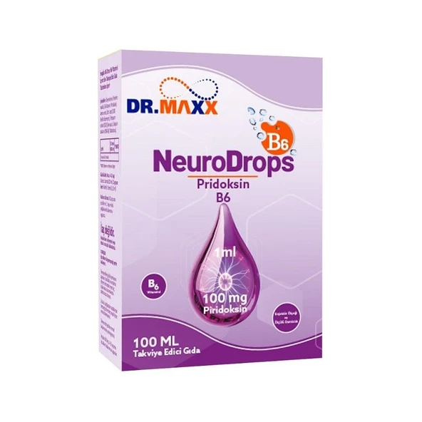 Dr.Maxx Neuro Drop B6 Damla 100ml ürün görseli 1