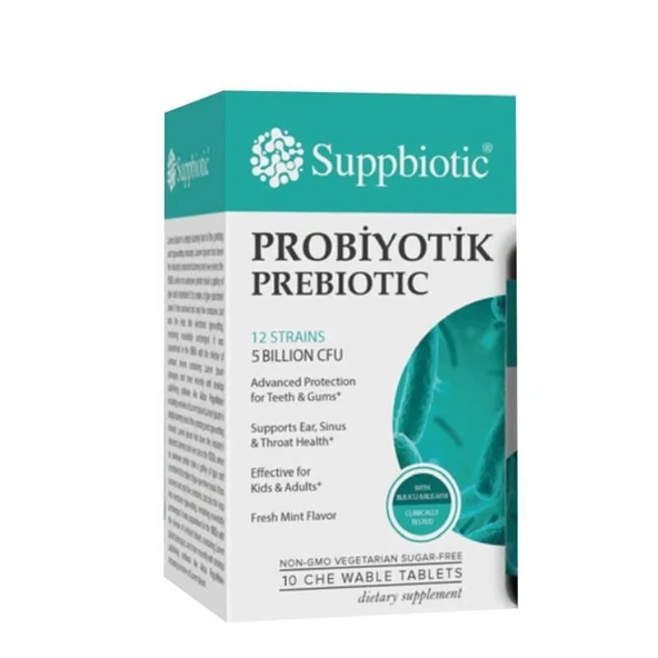 Suppbiotic Probiyotik Prebiyotik 10 Kapsül ürün görseli 1