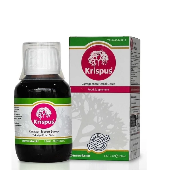 Krispus Carrageenan Herbal Liquid , Karragenan içerikli Likit 100ml ürün görseli 1