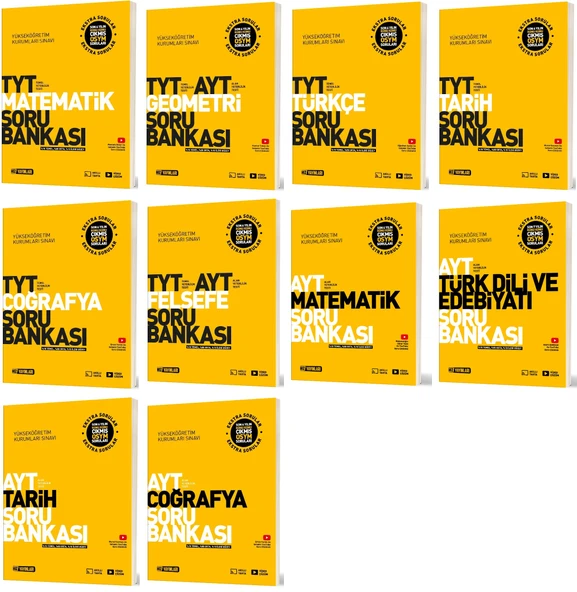 Hız 2025 Tyt Ayt Eşit Ağırlık Soru Bankası Seti 6 Kitap ürün görseli 1