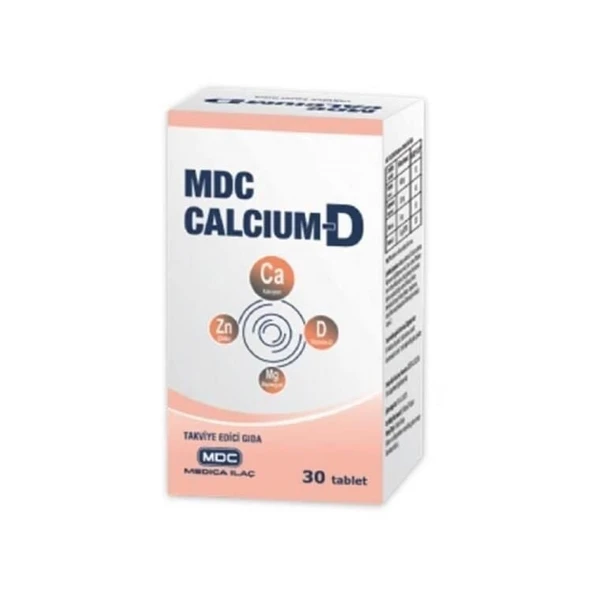 Mdc Calcium D 30 Tablet ürün görseli 1