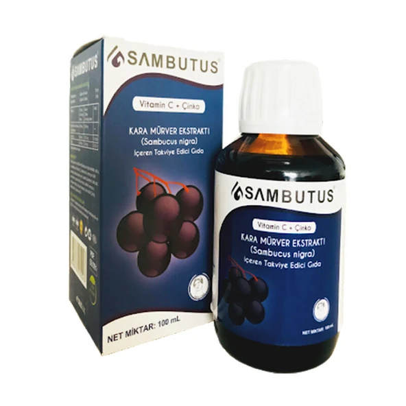 Salus İlaç Sambutus Kara Mürver Ekstresi 100ml ürün görseli 1