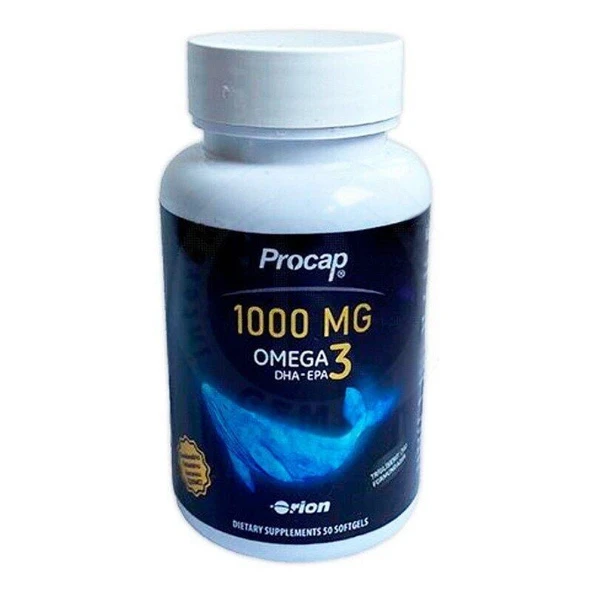 Procap Balık Yağı 1000mg 50 Kapsül ürün görseli 1