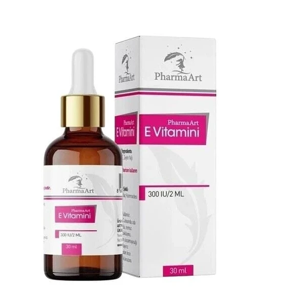 PharmaArt Vitamin E 300IU/2ml Damla 30ml ürün görseli 1