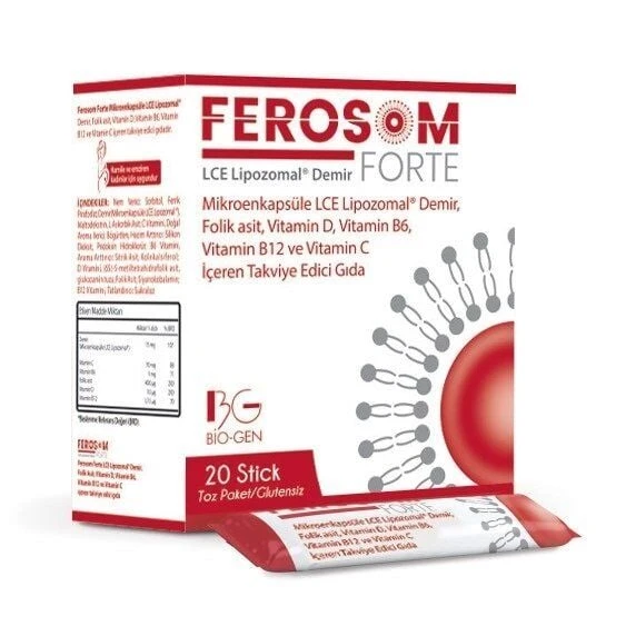 Ferosom Forte 20 Stick ürün görseli 1