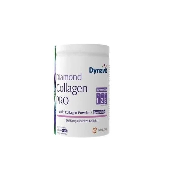 Dynavit Diamond Pro Multi Collagen + Bromelain Powder 300gr ürün görseli 1