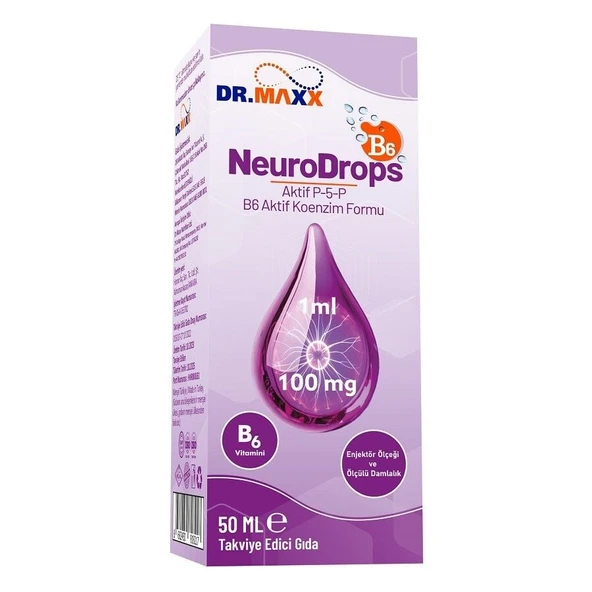 Dr.Maxx Neuro Drop B6 Damla 50ml ürün görseli 1
