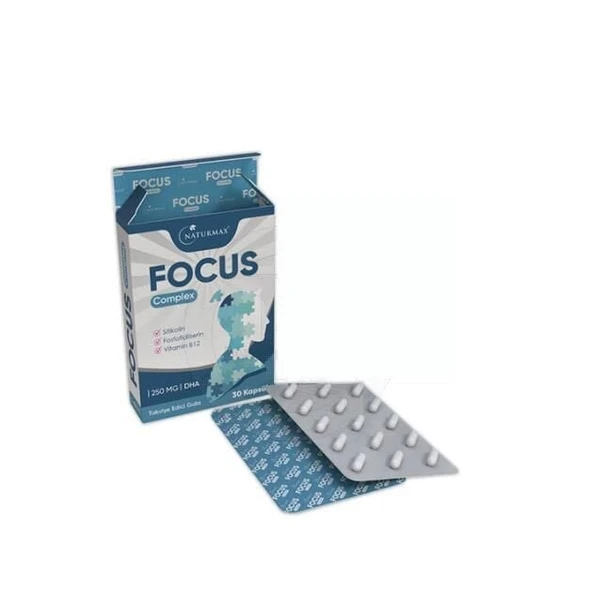 Naturmax Focus Complex 30 Kapsül ürün görseli 1