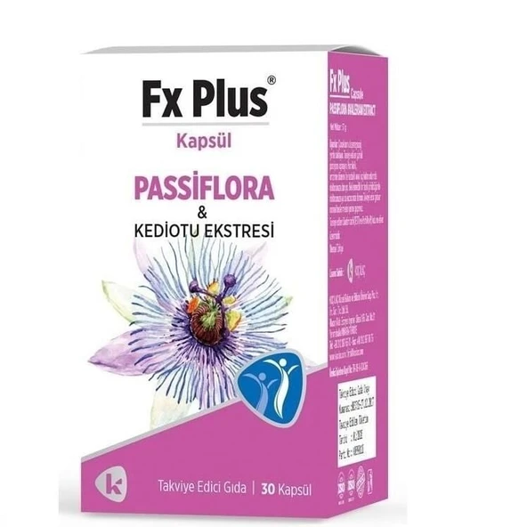 FX Plus Passiflora 30 Kapsül ürün görseli 1