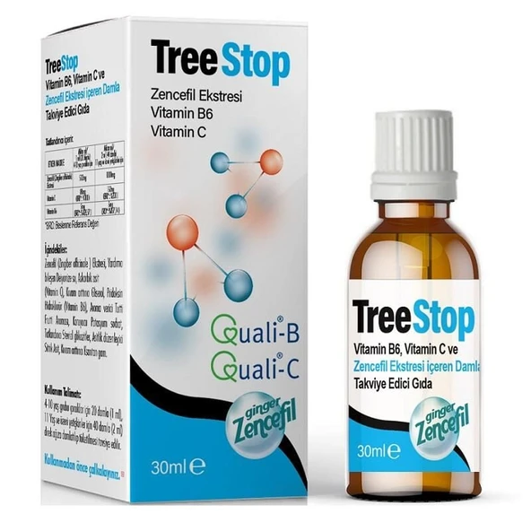 TreeStop Zencefil Ekstresi Damla 30ml ürün görseli 1
