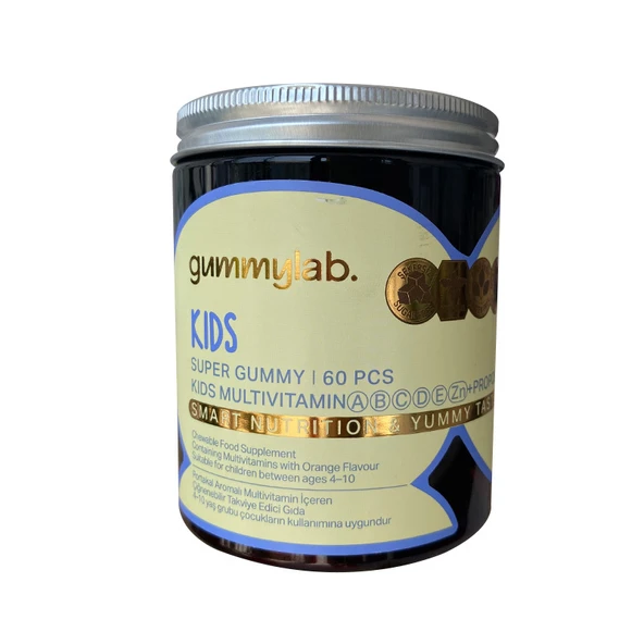 Gummylab. Kids Super Gummy 60 Adet Jel Form ürün görseli 1