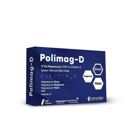 Polimag D 60 Kapsül ürün görseli 1